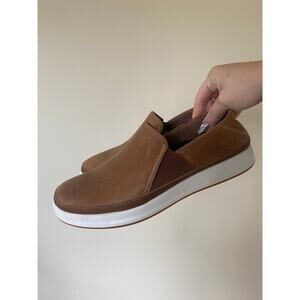 Kuru Cloud Roam Atla Women's US 8 Slipon Shoes Loafers Cognac Brown